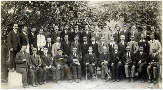 22 July 1922, began work in Tirana, Educational Congress